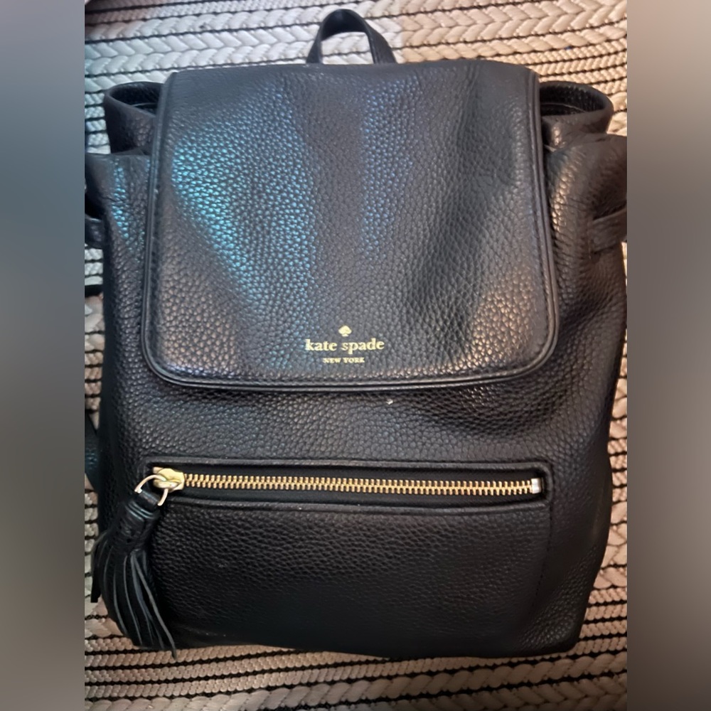 KATE SPADE Black Medium Backpack